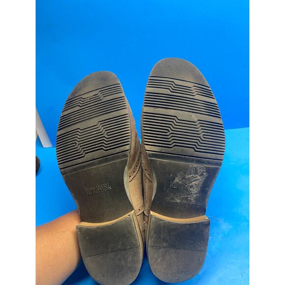 Kenneth Cole Reaction Rogue Trip Oxford Mens Sz 11.5 M From 2012 Beige - Picture 2 of 11